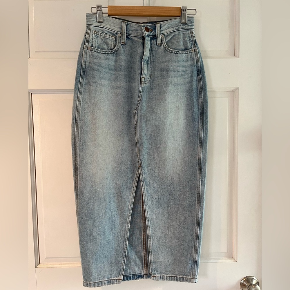 Madewell Maxi Denim Skirt
